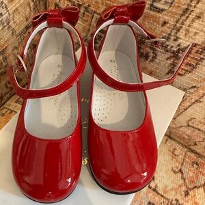 Amati steps Red Patent Leather Kids Shoes